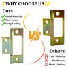 N 6656 Bi-fold Door Hinge, 3 x 1 Inch Non-Mortise