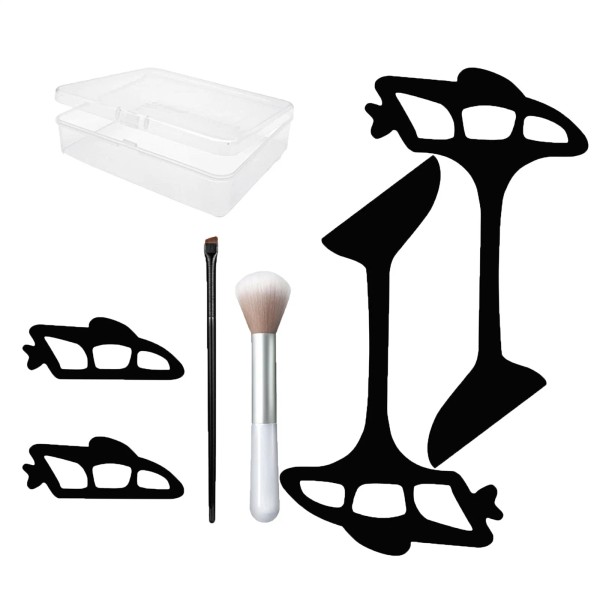 unbranded Eyeshadow Stencils For Eyes 4X Eyeshadow Applicator Tool Eye