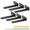 VEVOR Floating Shelf Brackets 8 Inch, 6 Pack Heavy Duty