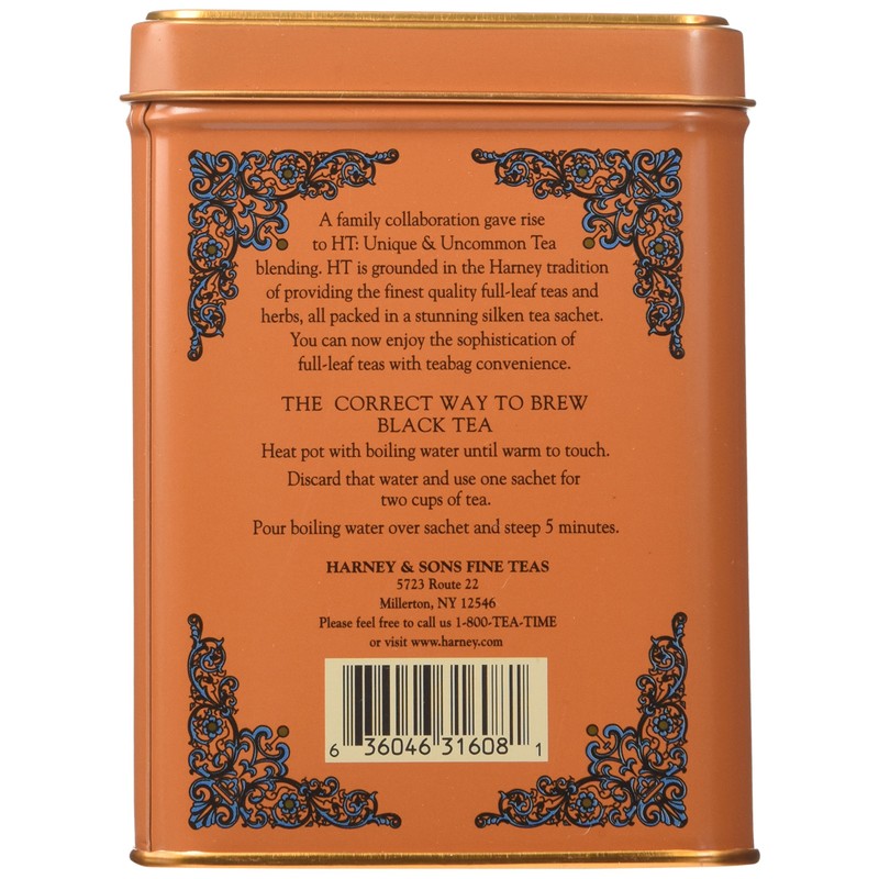 Harney & Sons Caffeinated Hot Cinnamon Sunset Black Tea with