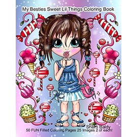 My Besties Sweet Lil Things Coloring Book