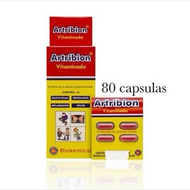 Atri Bion RojoAntioxidant Dietary Supplement - 10 Microdoses of Vitamin B1, B2, B3, MSM, Glucosamine & Omega for Healthcare and Edible Fitness:_80 Cápsula