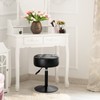 LUE BONA Adjustable Vanity Stool, 360 Swivel Chair for Makeup
