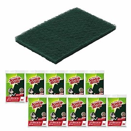 [Set of 10] sukottiburaito Nylon Scrubber, Large, Size A – 12S