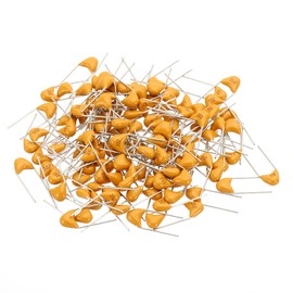 PATIKIL 1nf 50V Multilayer Monolithic Ceramic Capacitors, 120 Pcs Ceramic Chip Capacitor Assortment Kit for Power, Yellow