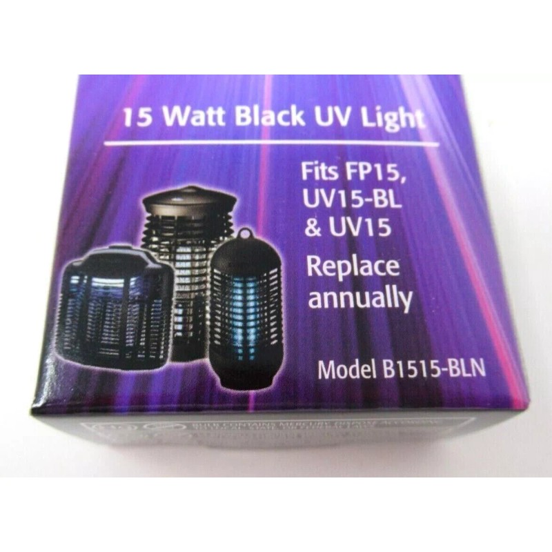 Stinger P Replacement 8" Black Light Bulb 15W Bug Zapper