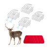 Dickno 4 PCS Deer Whistles for Car, Automotive Deer Warning