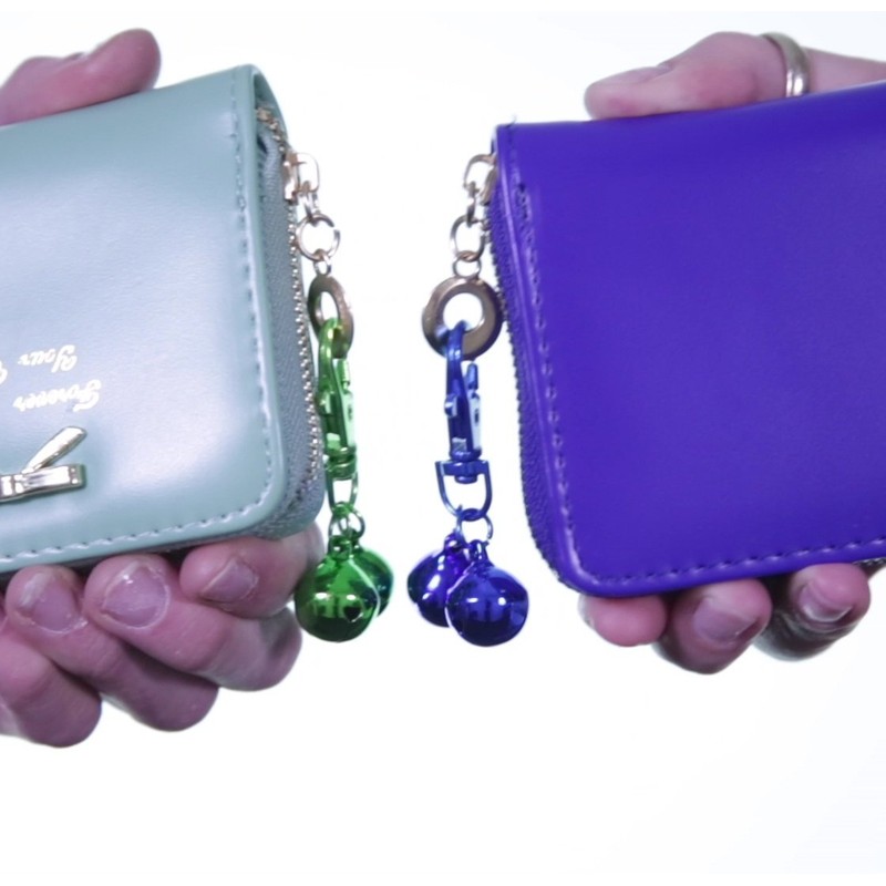 Minder 2 Pack Bell Accessories Handbag Purse Keys Wallet Phone