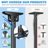Rfiver Ceiling TV Mount for 32-65 Inch Flat/Curved TVs Support