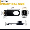 VIDYSUFYR Password Rotary Hasp Locks, 2 Pack Door Security Slide