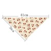 Surakey Pack of 5 Unisex Baby Triangular Bibs, Double Layer,