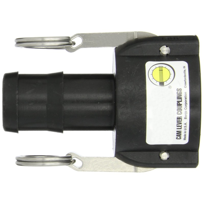 Banjo 150C Polypropylene Cam & Groove Fitting, 1-1/2" Female Coupler