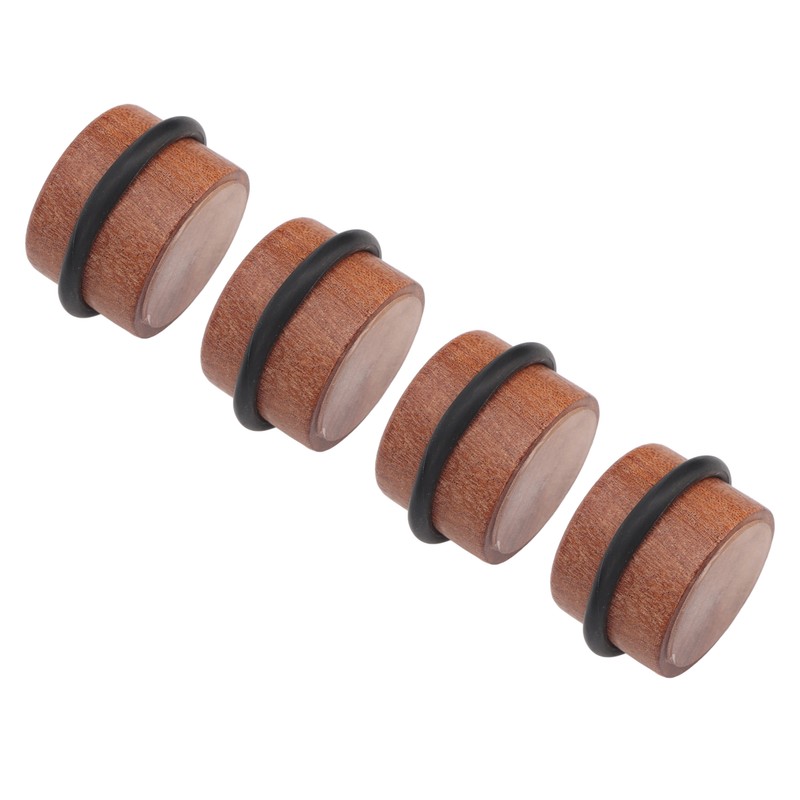 4PCS Cylindrical Door Stopper Prevent Impact Silent Punch Free Solid