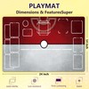 Zacknoble Professional PTCG playmat for 1-Player Trainer - 24x14 inches