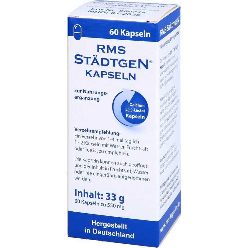 RMS Städtgen Capsules