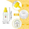 Mini Condiment Squeeze Bottles, 4 PCS Plastic Portable Seasoning Dispenser