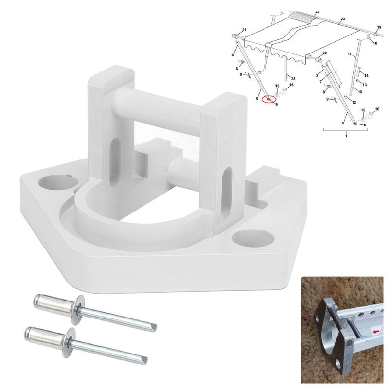 RV Awning Base, Mounting Bracket for Dometic for Sunchaser II
