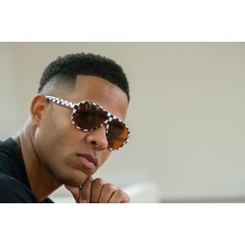 BluBlocker Original Aviator Checkered Sunglasses - Limited Edition