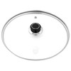 GRÄWE® Glass Lid 28 cm with Stainless Steel rim