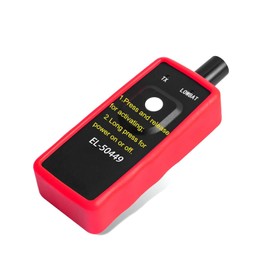 yorpyep TPMS Relearn Tool, EL-50449 Tire Pressure Sensor Fault Diagnosis Instrument, Portable TPMS Reset Tool, Compatible with Ford Lincoln Mercury Tire Repair Accessories (Black)