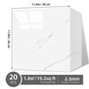 WAPANE Peel and Stick Tile Shower Waterproof Marble Tiles Wall