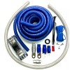 Bullz Audio 4000 WATTS BLUE 1/0 GAUGE AWG STRANDED POWER