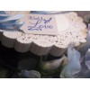 ROYAL 5" INCH ROUND ROYAL FINE WHITE NORMANDY LACE PAPER
