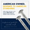 3/8" x 8" (50 Pack) Galvanized Carriage Bolt Kit, Grade