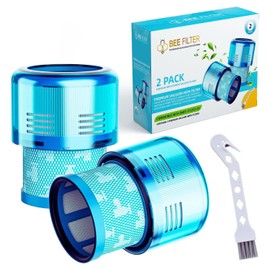 Gen5 Detect Filter, 2 True HEPA Premium Filters Replacement for Dyson Dyson Gen5detect, Gen5 Detect vacuum, Dyson-Gen5detect Absolute, Gen5outsize Absolute, Gen5detect, Gen5outsize, Part no. 972352-01