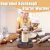 Sourdough Starter Warmer Mat, 12H Timer Warming Heating Pad, Precise