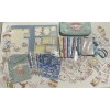 Sanrio 79 pcs Cinnamoroll Kawaii Stationery Set, Cute School Supplies,
