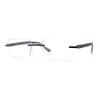 Luxury Light Weight Rimless Spring Hinge Narrow Rectangle Reading Glasses