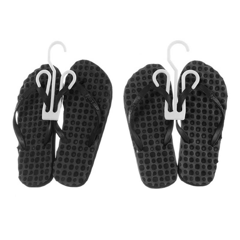 CM Cosmos Pack of 12 Plastic Slippers Leather Shoes Drying