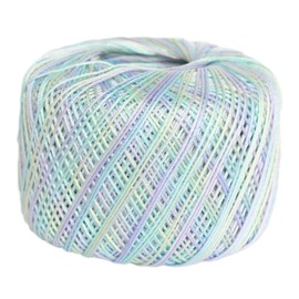 Olympus Thread Emy Grande Mixed Lace Thread, Fine Col.M3, Purple, 0.9 oz (25 g), Approx. 32.8 ft (109 m)