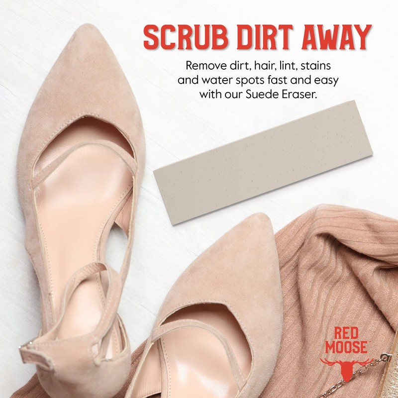 Suede Brush and Eraser Set - 2pc Custom Suede Brush