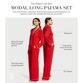 Victoria's Secret Modal Soft Long Pajama Set