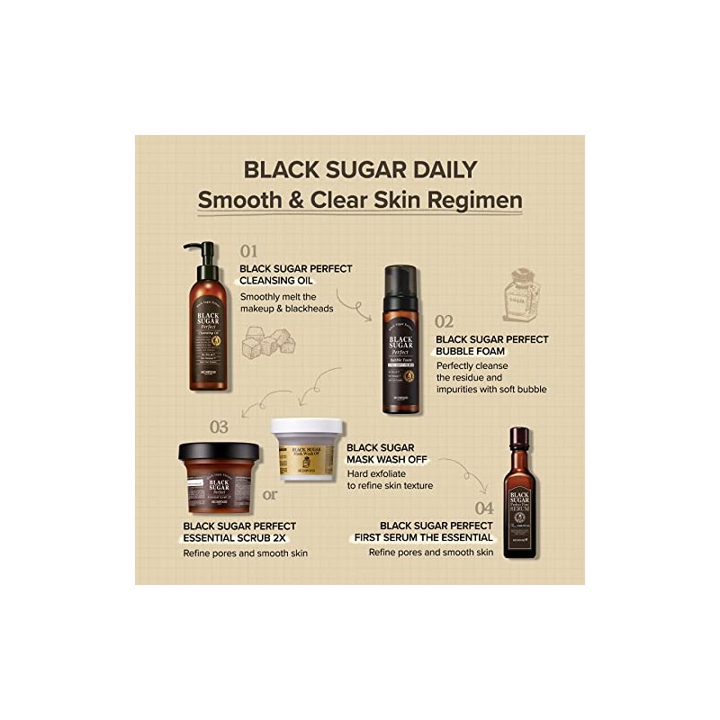 Skinfood Black Sugar Mask Wash Off Exfoliator, 3.53 Ounce