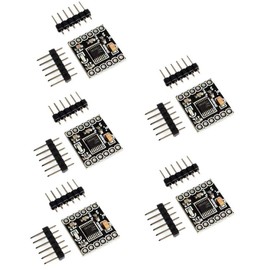 Fasizi 5PCS DRV8833 1.5A 2-Channel DC Motor Drive Board Ultra-small-volume Motor Drive Module Input Voltage 3-10V