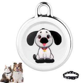 HIULLEN GPS Tracker for Cats Dogs, Mini GPS Tracker, Pet Tracker for Cats with Dog Collar, Real Time Location Tracking for Cats Dog Recall No Monthly Fee Works