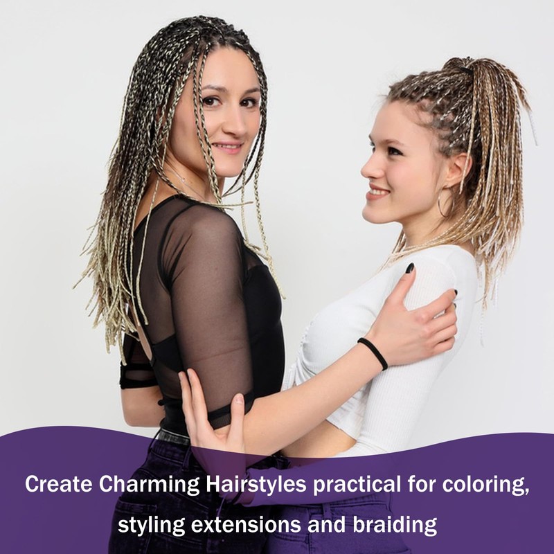 20 Pcs Hair Extension Threading Tool, Loop Needle Threader Hair