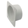DGHAOP Dryer Vent Wall Plate Gray 4.5"/115mm ABS Plastic Air