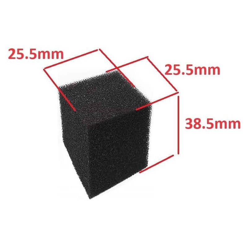 cyclingcolors 8x filtro fontanella per gatti rettangolare acqua spugna fontana