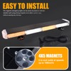 Nrgedzam 138-LED Traffic Advisor Light Bar, High Intensity Emergency Strobe