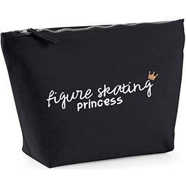 Hippowarehouse Figure Skating Princess printed make up cosmetic wash bag 18x19x9cm