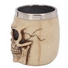 Barber Scissors Holder Skull Shape Stainless Steel Resin Removable Stylish