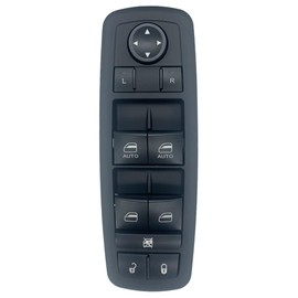 Tidy Heal Master Power Window Switch Driver Side for 2012-2015 Chrysler Town & Country | for 2013-2015 Ram 1500 2500 3500 4500 5500 | for 2012-2015 Ram C/V Replaces 68110866AB,68110866AA