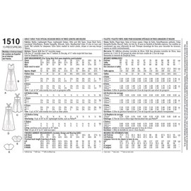 Simplicity 1510 Girl's Special Occasion Dress Sewing Pattern, Sizes 8-16