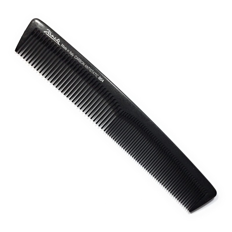 Jäneke 55804 Men's Comb Carbon Comb 18 cm Anti-Static Fine