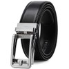 Founders & C Men's Leather Ratchet Comfort Click Belt Dress