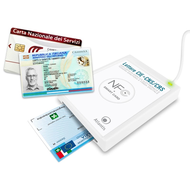 ATLANTIS USB 2.0 CIE Reader 3.0 Windows 10 and Windows